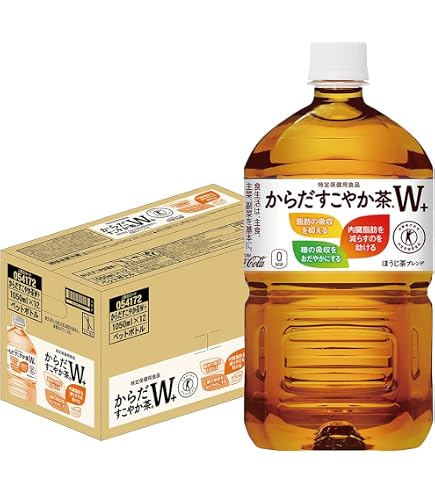 Amazon.co.jp: コーラ からだすこやか茶W+ 1050ml×1ケース/12本 : 食品
